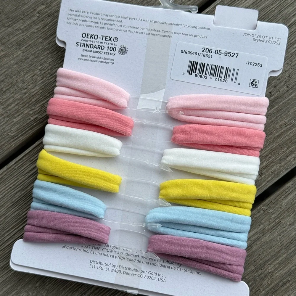 Carter's Colorful Bow Headband Set - Picture 4 of 4